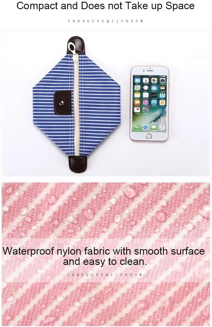 Small Makeup Bag Mini Travel Toiletry Bag Waterproof Portable Make Up Bag Zipper Foldable Pouches for Women (Purple-A)