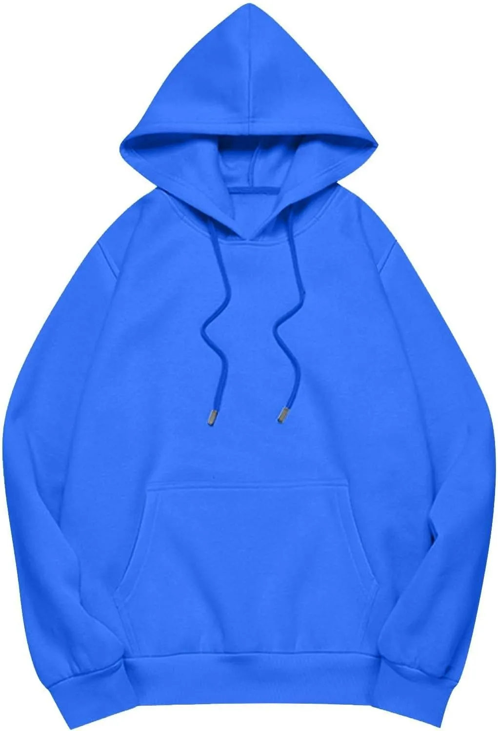 Solid Color Hoodies for Women Oversized Sweatshirts Long Sleeve Drawstring Pullover 2024 Fall Outfits with Pockets