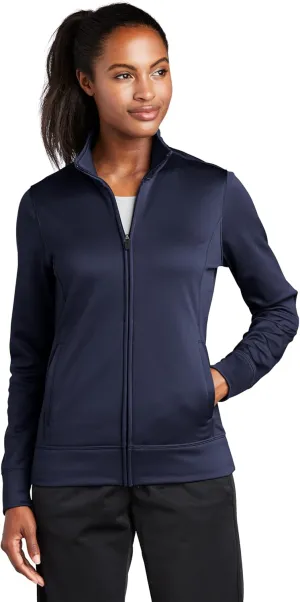 Sport-Tek Ladies Sport-Wick Fleece Full-Zip Jacket. LST241