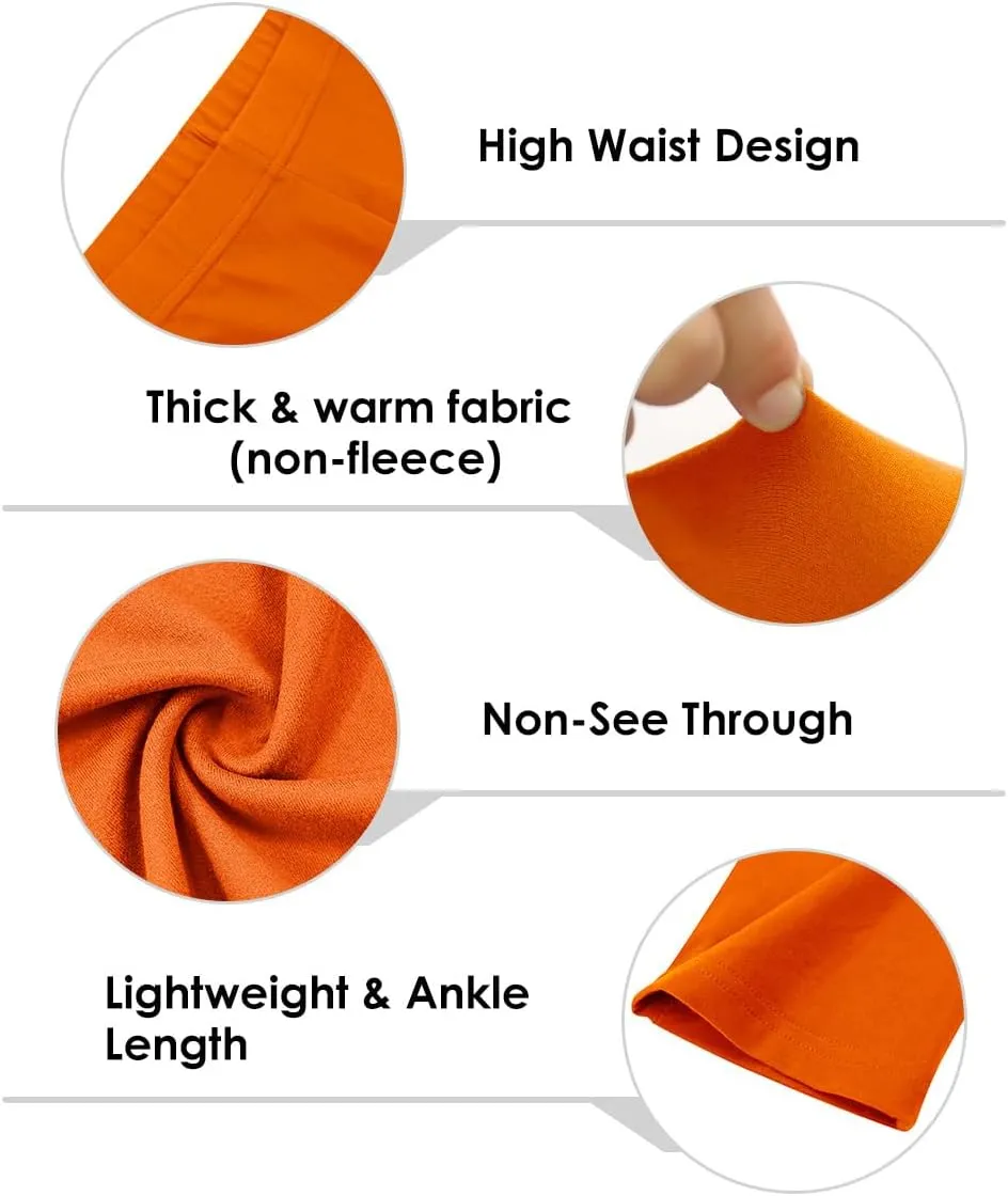 TIYOMI Plus Size Leggings for Women High Waist Full Length Pants Casual Ankle Fall Leggings XL-5XL