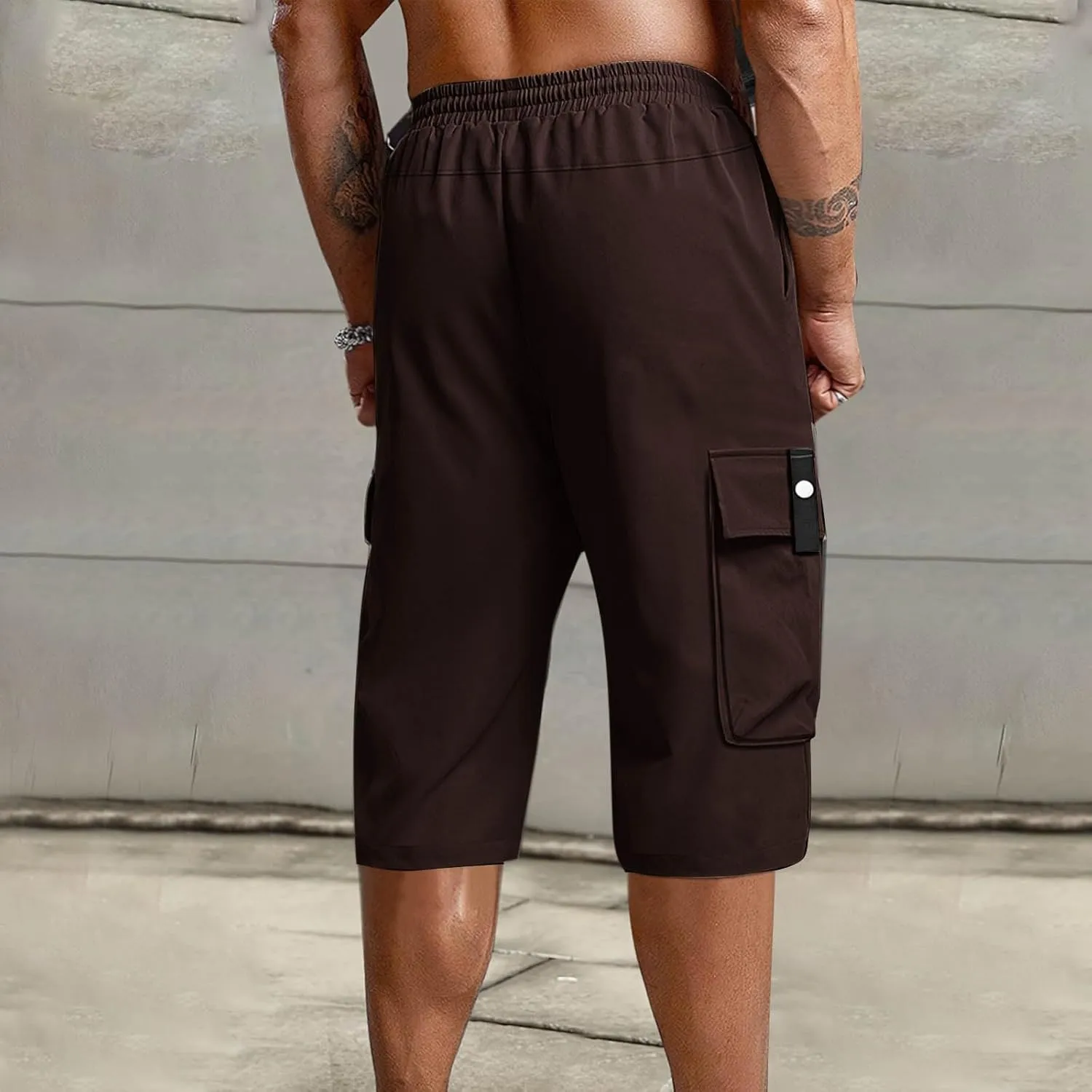 Track Trousers Men Pajama Beach Hiking Joggers Outfits Swim Business with Pockets Casual Travel Yoga Cargo Joggers