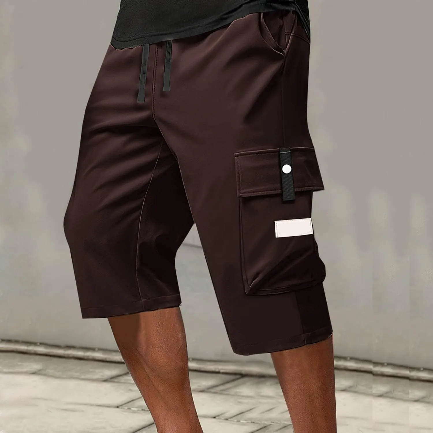 Track Trousers Men Pajama Beach Hiking Joggers Outfits Swim Business with Pockets Casual Travel Yoga Cargo Joggers