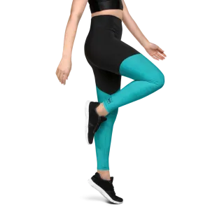 Turquoise Leggings