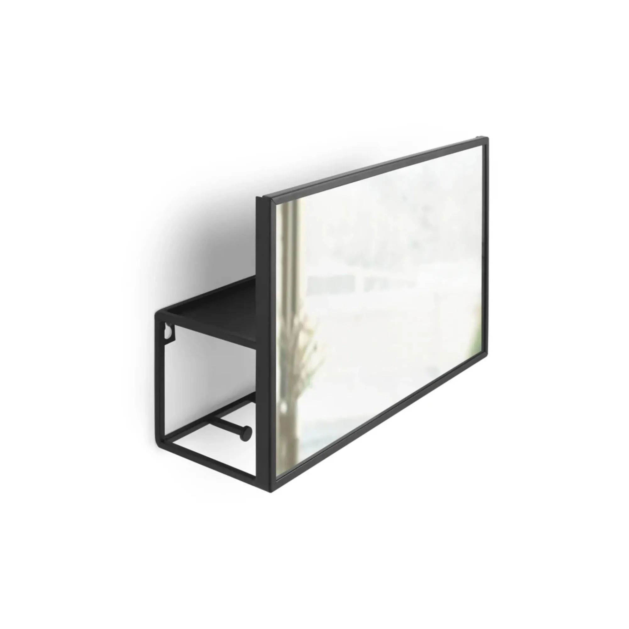 Umbra Cubiko wall mirror with hook