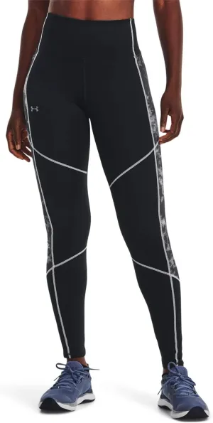 Under Armour - Womens Train Cw Leg Novelty Leggings, Color Black/Calypso/Jet Gray (001), Size: X-Large