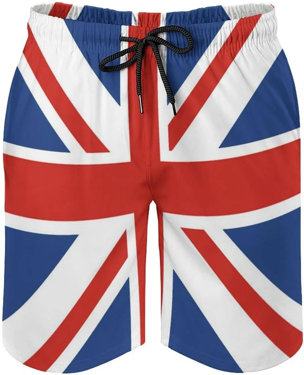 Union Jack UK Flag Men's Swim Trunks Quick Dry Bathing Suit Swimming Shorts Beach Swimwear