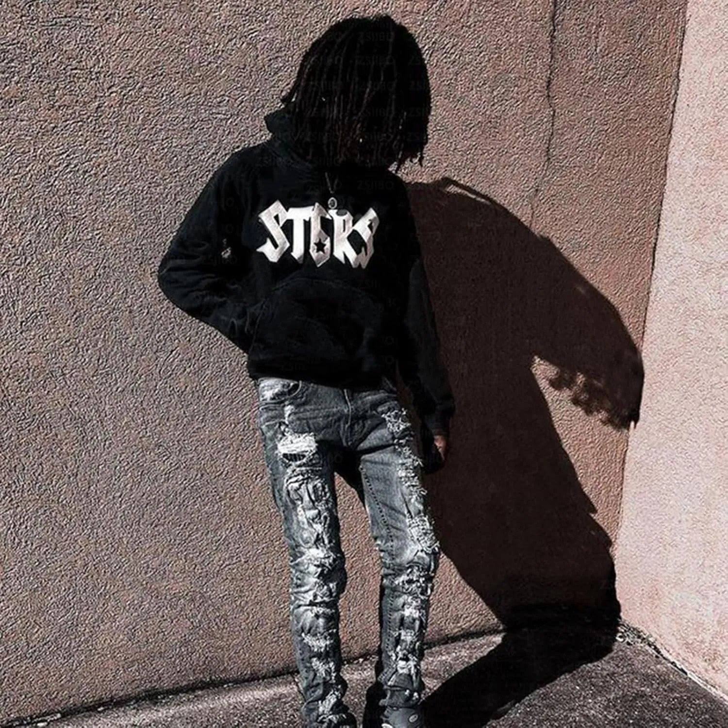 Women Men Y2k Hoodie Oversized Long Sleeve Pullover Sweatshirt Goth Grunge Aesthetic Hoodies Vintage Streetwear
