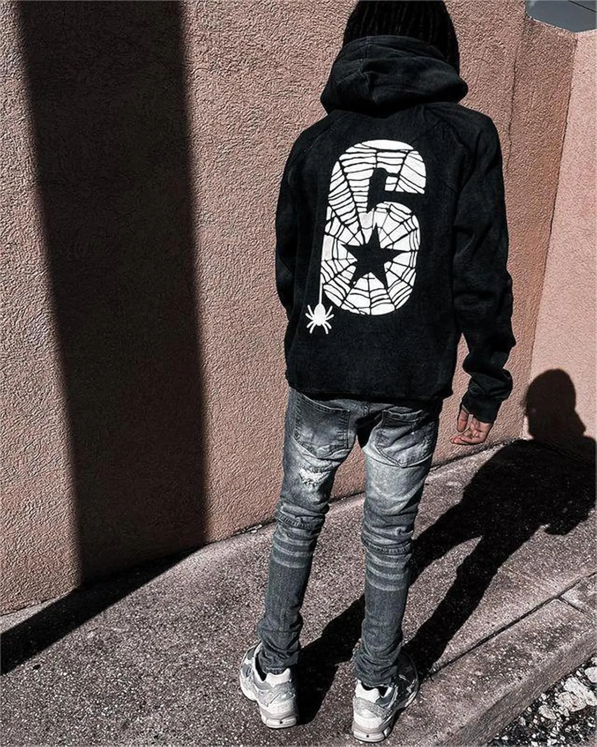 Women Men Y2k Hoodie Oversized Long Sleeve Pullover Sweatshirt Goth Grunge Aesthetic Hoodies Vintage Streetwear