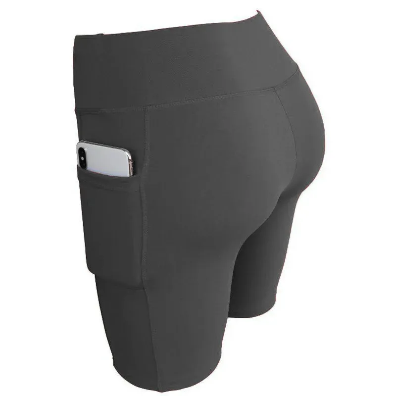 Women's Quick-Dry Yoga Shorts with Pocket