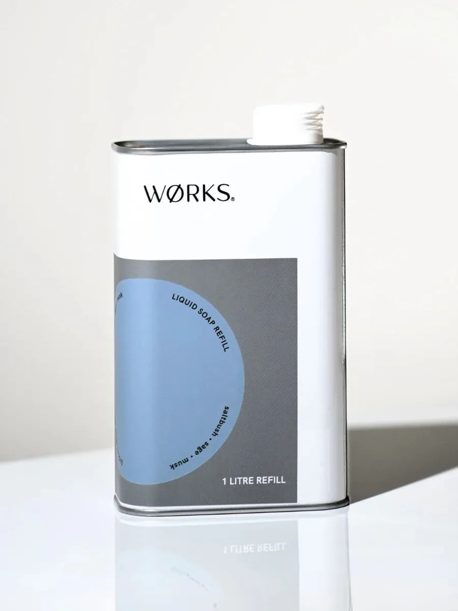 Works Body Wash Refill 1L