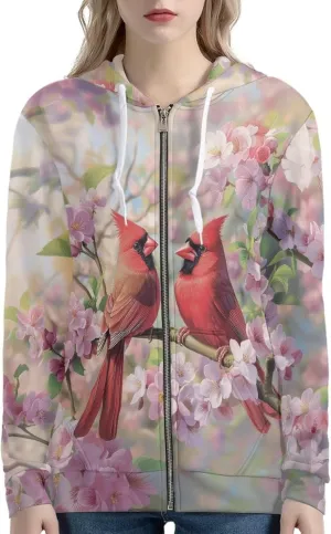 Xoenoiee Novelty Print Hoodie with Pocket for Women Long Sleeve Fall Oversized Sweatshirts Casual Hooded Jacket