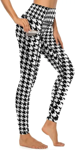 Yoga Pants for Women with Pockets High Waisted Tummy Control Running Sports Workout Yoga Leggings