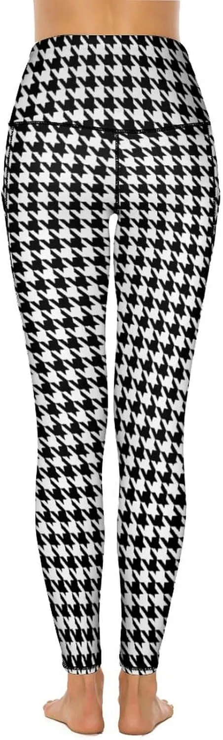 Yoga Pants for Women with Pockets High Waisted Tummy Control Running Sports Workout Yoga Leggings