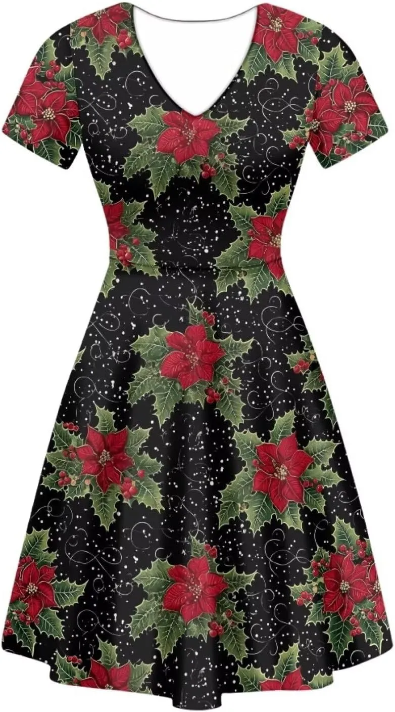 Youngerbaby Women Tank Dresses Midi Dress Loose Short Sleeve Summer Beach Dresses Tunic Top Casual Dress