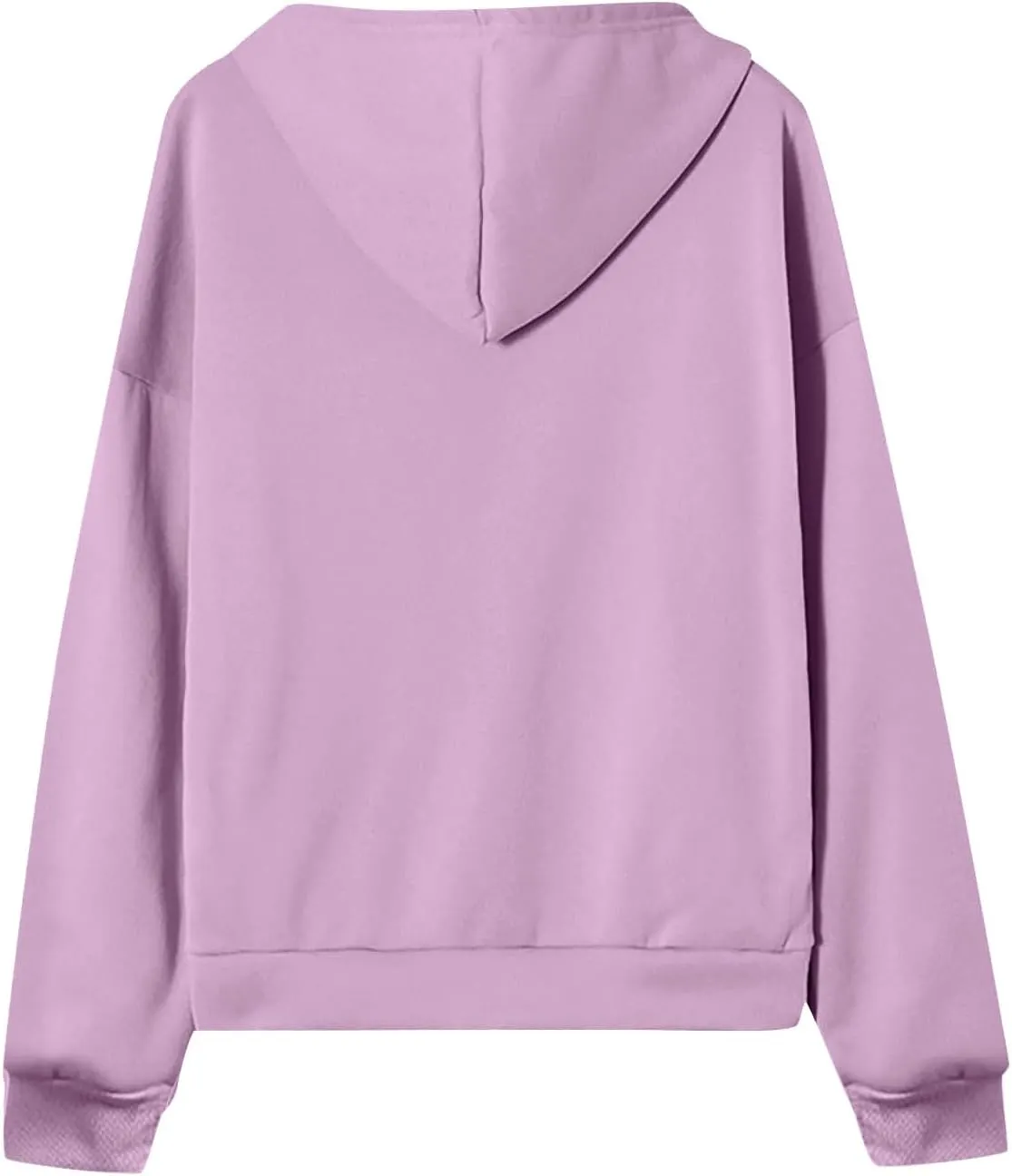 Zip Up Hoodie Women Long Sleeve Oversized Sweatshirt for Women Y2k Jacket with Pockets Fall Clothes 2024