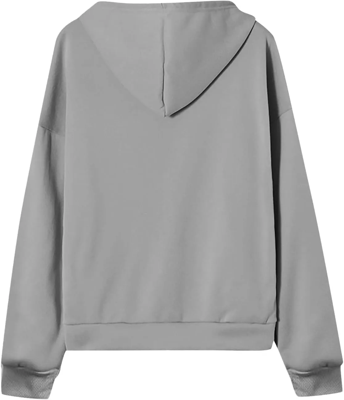 Zip Up Hoodie Women Long Sleeve Oversized Sweatshirt for Women Y2k Jacket with Pockets Fall Clothes 2024