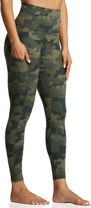 ZUTY 7/8 Workout Leggings for Women High Waisted Leggings with Pockets Squat Proof Yoga Ankle Leggings Plus Size 25"