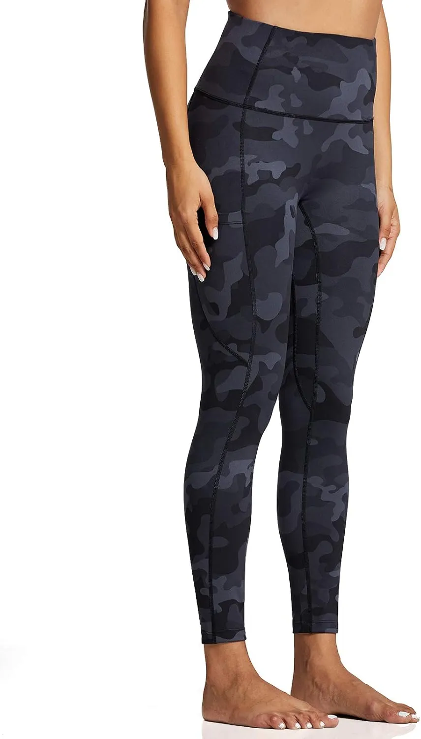 ZUTY 7/8 Workout Leggings for Women High Waisted Leggings with Pockets Squat Proof Yoga Ankle Leggings Plus Size 25"