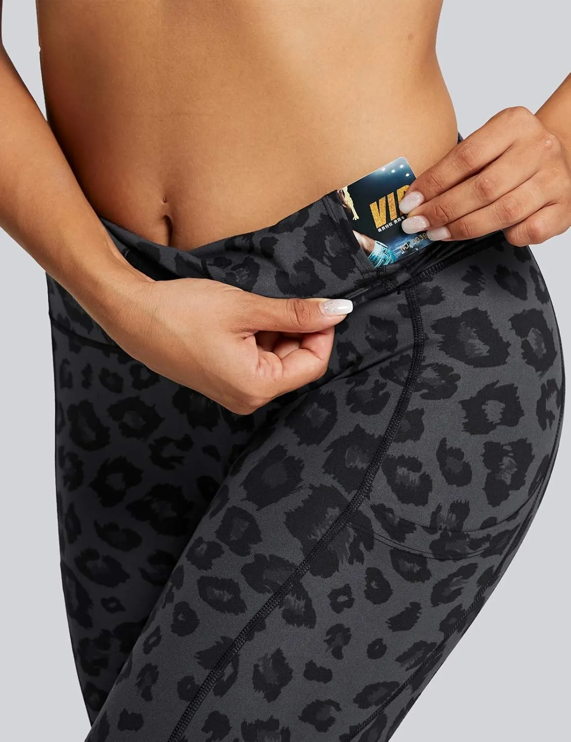 ZUTY 7/8 Workout Leggings for Women High Waisted Leggings with Pockets Squat Proof Yoga Ankle Leggings Plus Size 25"